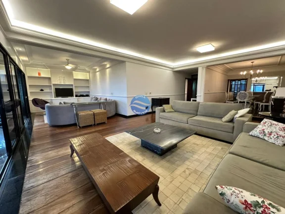 Imagem Apartamento grande à venda em Santos vista mar na Pompéia