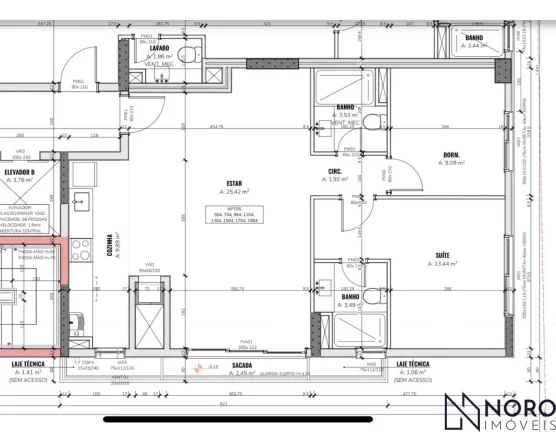 Apartamento, Prédio Alto, Esquina, Alto Padrão