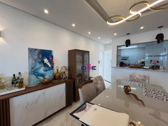 Imagem Apartamento com 3 dormitórios porteira fechada à venda, 123 m² por R$ 1.650.000 - Boqueirão - Santos/SP