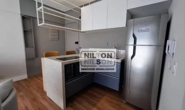 Imagem Apartamento com 1 dormitório para alugar, 38 m² por R$ 4.200,00/mês - Cambuí - Campinas/SP