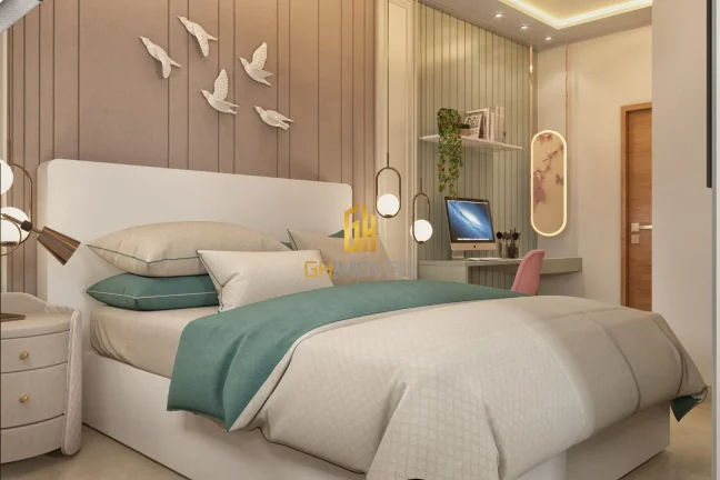 Imagem AP1473Lindo apartamento de alto padrão com 4 suítes localizado no Imperador Iskandar Lourenzzo O a...