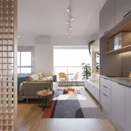 Imagem Studio com 1 dormitório, 29 m² - venda por R$ 725.000,00 ou aluguel por R$ 5.450,00/mês - Pinheiros - São Paulo/SP