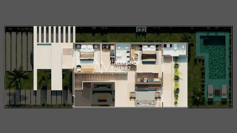 Imagem RESIDENCIAL SOLARIS VITA, CASAS DUPLEX, EUSÉBIO. 191M². 3 SUÍTES.