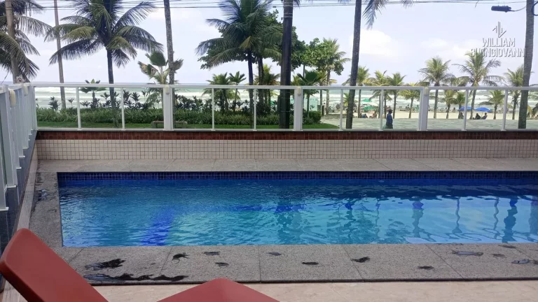 Imagem Apartamento com SACADA GOURMET 2 Dormitórios FRENTE MAR na Praia Grande!