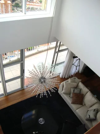 Imagem Cobertura duplex para locação na Vila Mariana com vista espetacular - Área: 320m² - Living para ...