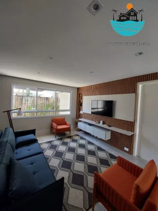 Imagem Casas para Alugar Temporada Juquehy - (Canto direito) pertinho da praia, 5 suítes, piscina aquecida, sauna, máx. 12 pessoas | Juquehy Imobiliária