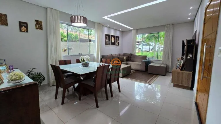 Imagem Casa com 4 dormitórios à venda, 200 m² por R$ 1.490.000 - Condomínio Spazio Vitae - Lagoa Santa/MG