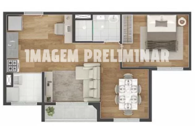 Imagem APARTAMENTO RESIDENCIAL em São Paulo - SP, Vila Campo Grande