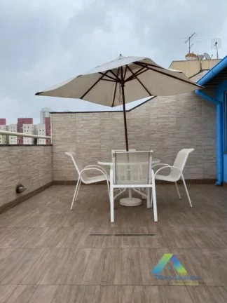 Imagem TABOÃO Cobertura Duplex 130M², 2 dormitórios, espaço gourmet com churrasqueira, 1 vaga ótima localização e valor !!!!