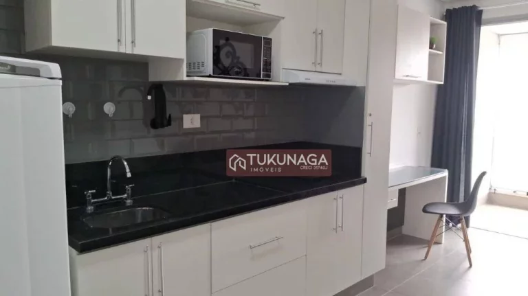 Imagem Studio com 1 dormitório para alugar, 39 m² por R$ 3.967,80/mês - Vila Lanzara - Guarulhos/SP