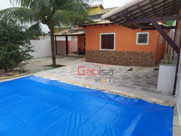 Imagem Casa com 3 dormitórios à venda, 392 m² por R$ 550.000 - Porto do Carro - São Pedro da Aldeia/RJ