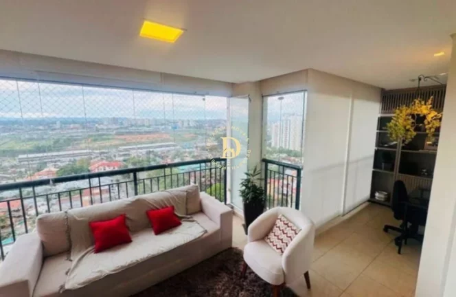 Imagem Apto - Cond Aquarius Residence Resort - Jd Aquarius - SJC - 04 Suítes - 194m²
