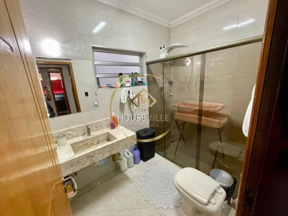 Imagem Casa térrea, 4 dormitórios (2 suítes), 3 vagas. Jd Flórida, Jacareí.