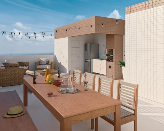 Imagem Apartamento à venda Varjão, João Pessoa/PB, Com elevador