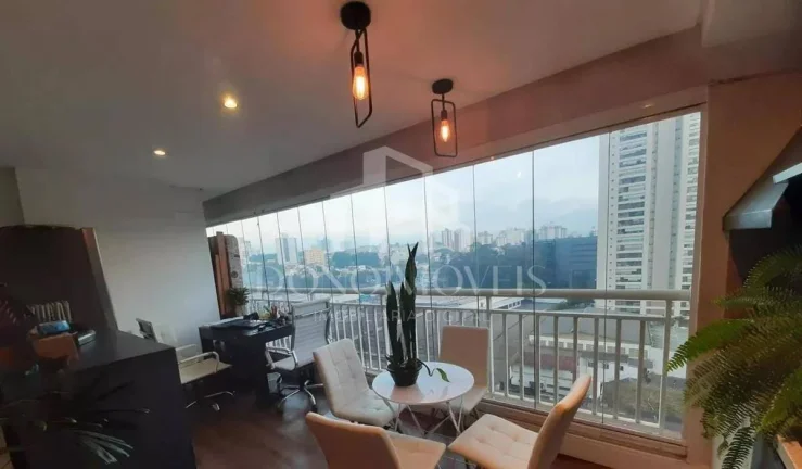 Imagem Apto 94m vista livre andar alto Cond Trilogy Centro SBC