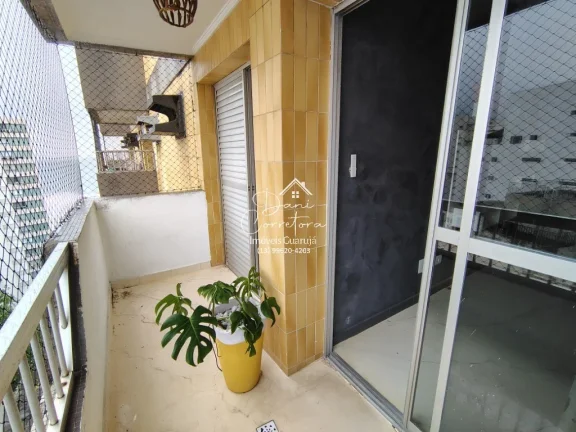 Imagem Imperdível: Apartamento à Venda em Guarujá-SP, Pitangueiras - 2 quartos, 2 salas, 2 banheiros, 1 vaga, 82m²