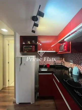Imagem Flat disponível para locação no Adagio São Paulo Moema, com 39m² 1 dormitório e 1 vaga de garagem