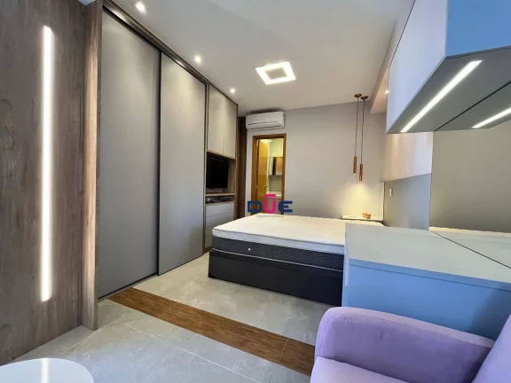 Imagem Apartamento com 1 dormitório para alugar, 46 m² por R$ 5.300/mês - Boqueirão - Santos/SP