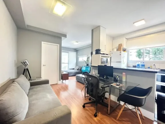 Imagem Apartamento 2Q, 2 Suítes, 2 Banheiros, 2 Vagas, Piscina Coberta, Academia, Sauna, Varanda.