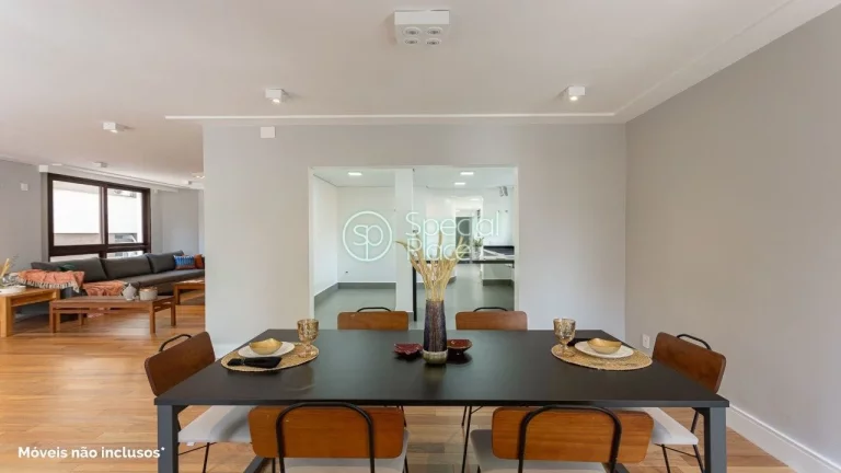 Imagem Excelente apartamento com 198m² no Jardim América Living super espaçoso com varanda e amplos jane...