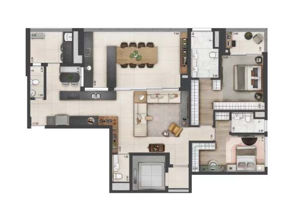 Imagem Apartamento em Real Parque - São Paulo SP