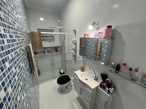Imagem Casa Geminada Térrea com Piscina e 3 Quartos no Tupi, Praia Grande