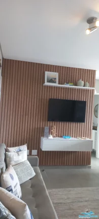 Imagem Apartamento com 2 suítes mais lavabo/Tenório-Ubatuba