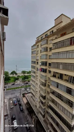 Imagem Apartamento com 1 dormitório à venda, 49 m² por R$ 450.000,00 - Aparecida - Santos/SP