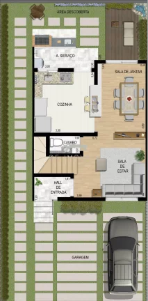 Imagem Casa para locação no Condomínio Bosque San Paolo