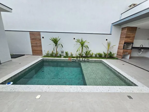 Imagem Casa moderna com 3 suítes à venda, 205 m² por R$ 1.420.000 - Condomínio Jardim Piemonte - Indaiatuba/SP