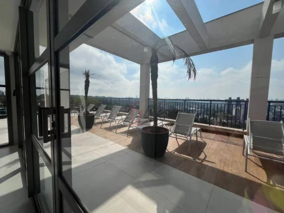 Imagem Apartamento com 1 dormitório para alugar, 29 m² por R$ 3.260/mês - Jardim Prudência - São Paulo/SP