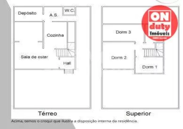 Imagem Sobrado Comercial com 3 quartos para alugar, 170 m² - Boqueirão - Santos/SP