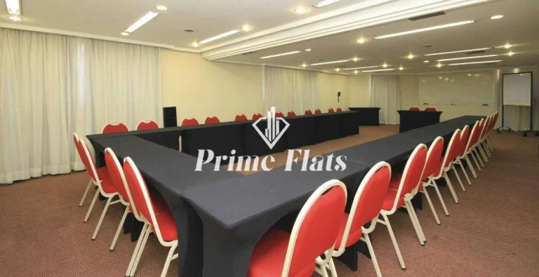 Imagem Flat disponível para venda no Hotel Bienal Suítes, com 28m², 1 dormitório e 1 vaga de garagem