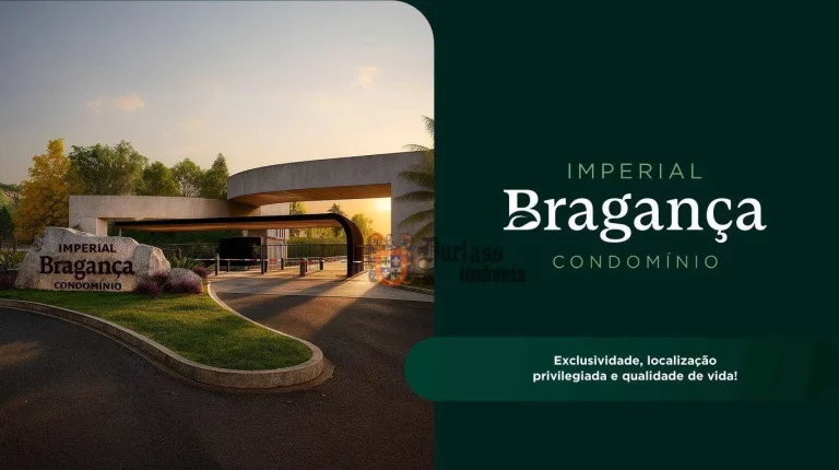Imagem Lotes a partir de R$ 349 mil com 525 m2, no Condomínio Imperial Bragança