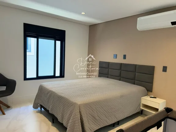 Imagem Luxuosa Casa nova e atualizada em Condomínio à Venda no Jardim Acapulco, Guarujá-SP: 6 Quartos, 6 Suítes, 3 Salas, 7 Banheiros, 6 Vagas, 530m²