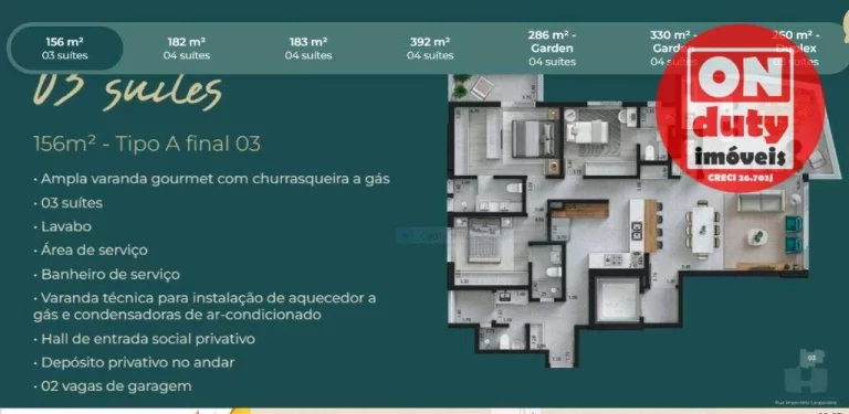 Imagem Apartamento com 3 e 4 suítes à venda, 102 m² a 260m2 a partir de R$ 1.800.000 - Ponta da Praia - Santos/SP