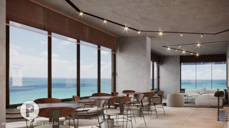 Imagem Quarto Sala [55m²] ÷ 80 meses, Beira Mar em frente ao Kanoa