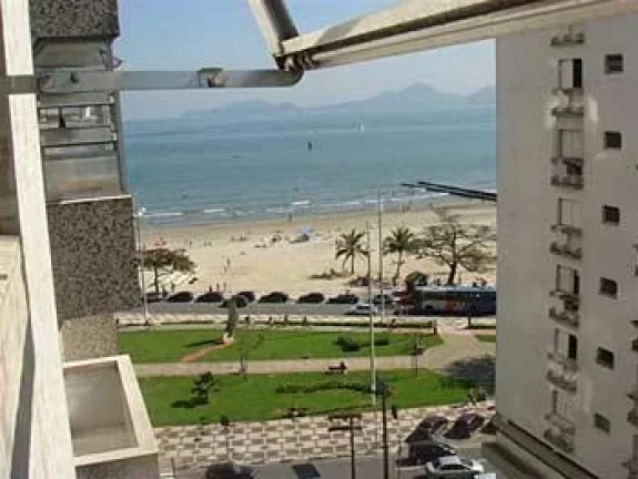 Imagem 2 dormitorios amplos meia qdra praia, 1 vaga - Ponta da Prai