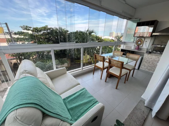 Imagem Apartamento alto padrão Centro de Peruíbe varanda gourmet Porteira fechada