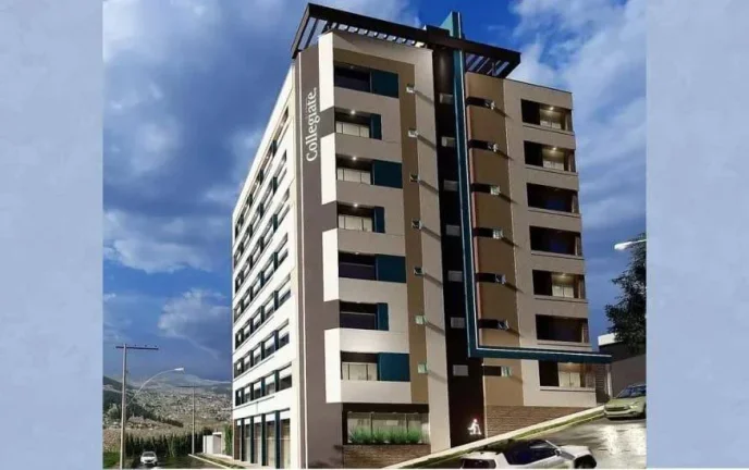 Studio à venda, no Collegiate Plus São João Del Rei, em São João Del Rei, Colinas del Rey, com 1 quarto, 22,17m2