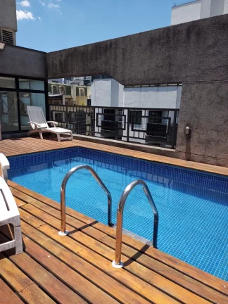 Imagem Cobertura 159M², 3Q, 2 Suítes, 3 Banheiros, 2 Vagas, 1 Lavabo, Piscina, Churrasqueira, Split.