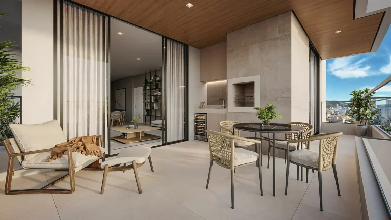 Imagem Apartamento com 3 dormitórios à venda sendo 3 suítes, 151.0 m² por - R$ 4.035.565,73 - Perequê - Porto Belo/SC