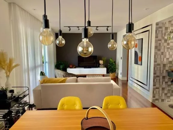Imagem Condomínio Anima 107 m² Sala Estendida Vista Piscina 2 Dormitorios