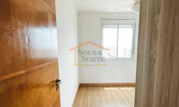 Imagem Apartamento com 83 m², distribuído em 2 dormitórios, sendo 1 suíte, sala com varanda, cozinha am...