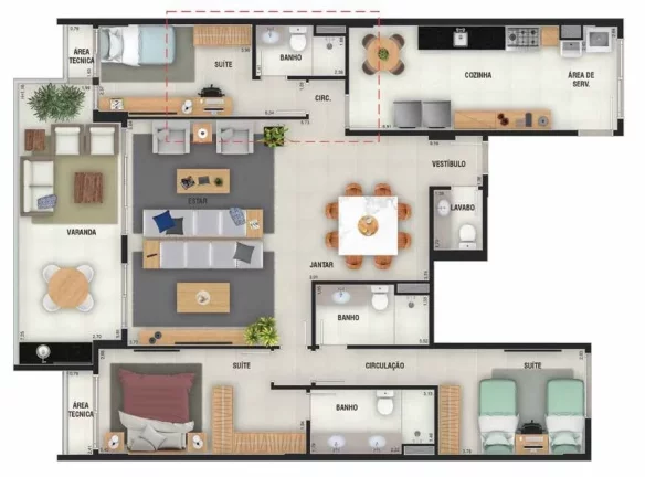 Imagem Special Botafogo Residences - Apartamento à venda no bairro Botafogo - Rio de Janeiro/RJ