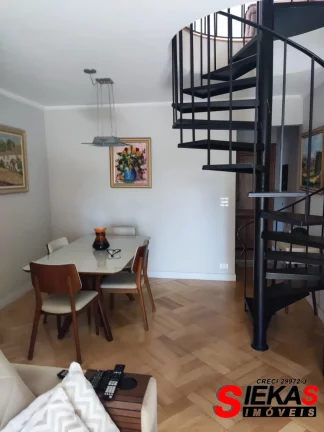 Imagem Apartamento duplex à venda no Tatuapé, São Paulo-SP: 3 quartos, 1 suíte, 2 salas, 2 banheiros, 2 vagas de garagem, 131m² de área.
