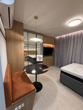 Imagem Apartamento com 1 dormitório para alugar, 24 m² por R$ 3.510,00/mês - Brooklin - São Paulo/SP
