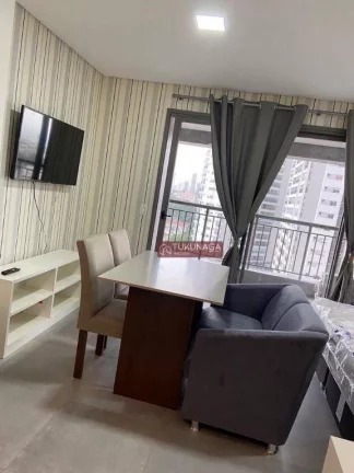 Imagem Apartamento com 1 dormitório para alugar, 38 m² por R$ 3.750,00/mês - Tatuapé - São Paulo/SP