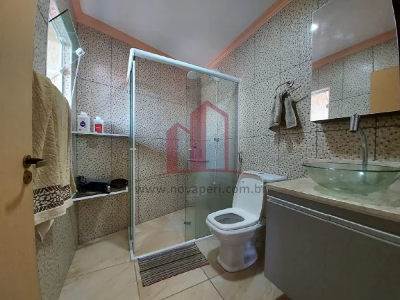 Imagem Espetacular casa à venda em Franco da Rocha-SP, Residencial Santo Antônio, 4 quartos, 1 suíte, 2 salas, 2 banheiros, 4 vagas.