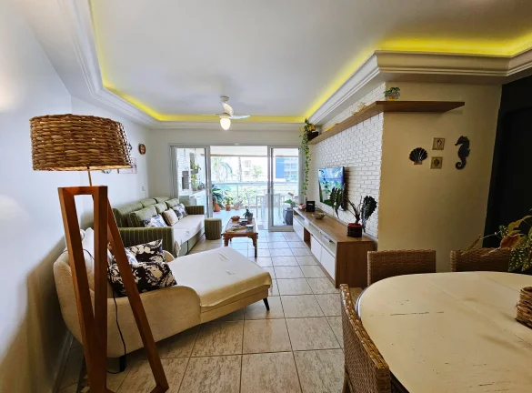 Imagem Venda de Apartamento de Luxo na Riviera de São Lourenço Módulo 02 Bertioga-SP: 3 Quartos, 2 Suítes, 2 Salas, 2 Vagas de Garagem, 110,72m².